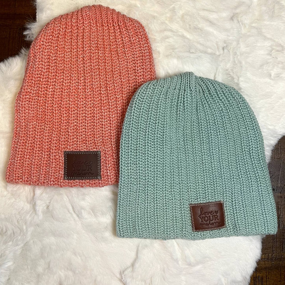 Love Your Melon Accessories - Love Your Melon Beanie Bundle | Pink and Blue | Winter Hats | Cold Weather Gear